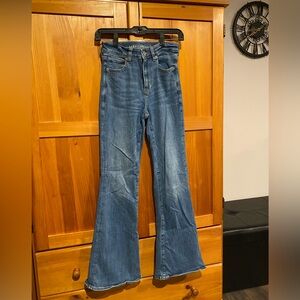 American Eagle Hi-Rise Flare Jeans